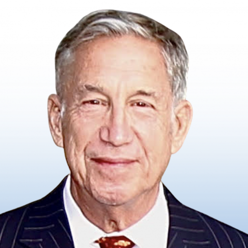 Professional headshot of an Equity commercial real estate team member in a pinstripe suit
